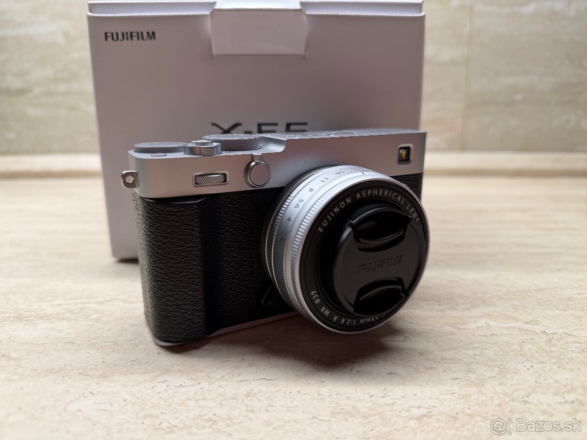 Fujifilm X-E5 + XF 23 mm WR strieborný, nový - 9