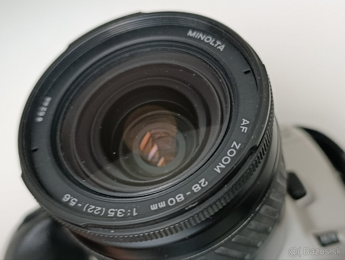 Analógová zrkadlovka Minolta - 9