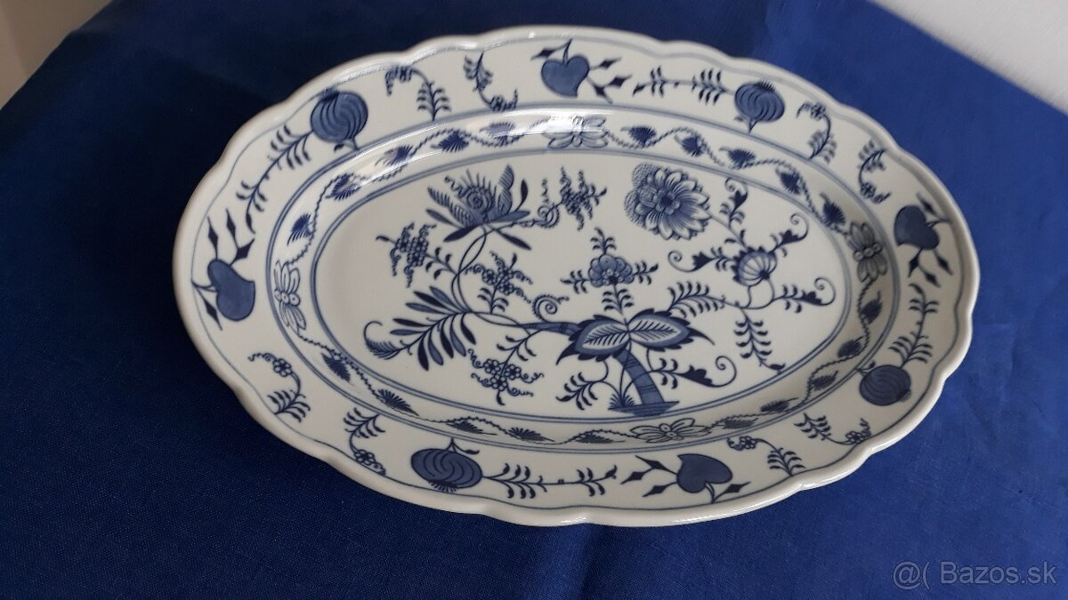 Porcelánový servis, cibulkový vzor - 9