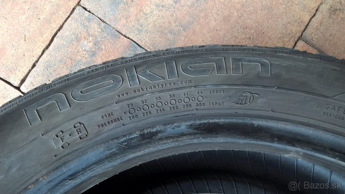 2+2 ks ZIMNÉ 205/55 R16 91H dezén cca 7 mm - UŽ OD 90-€/sada - 9