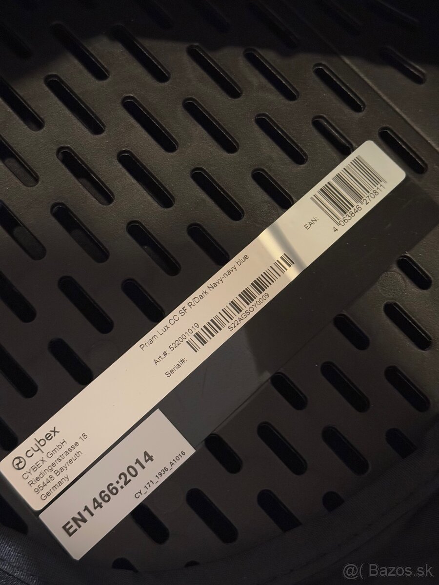 Nový Cybex priam 4.0 dark navy - 9