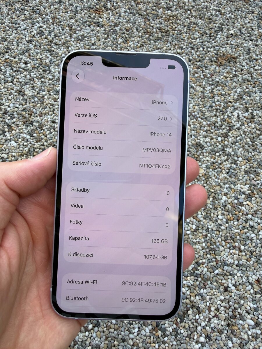Iphone 14 - baterie 100% - 9