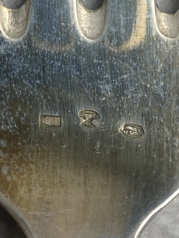 Strieborný príbor pre 6os. v štýle Art deco - 9