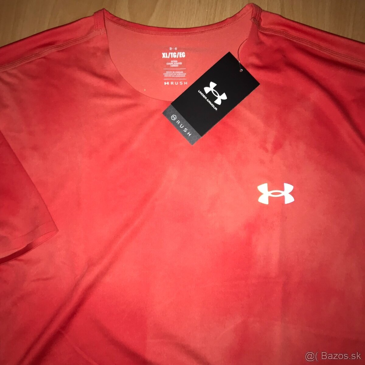 ŠPORTOVÉ TRIČKO UNDER ARMOUR červené - veľ. XL (L) + darček - 9
