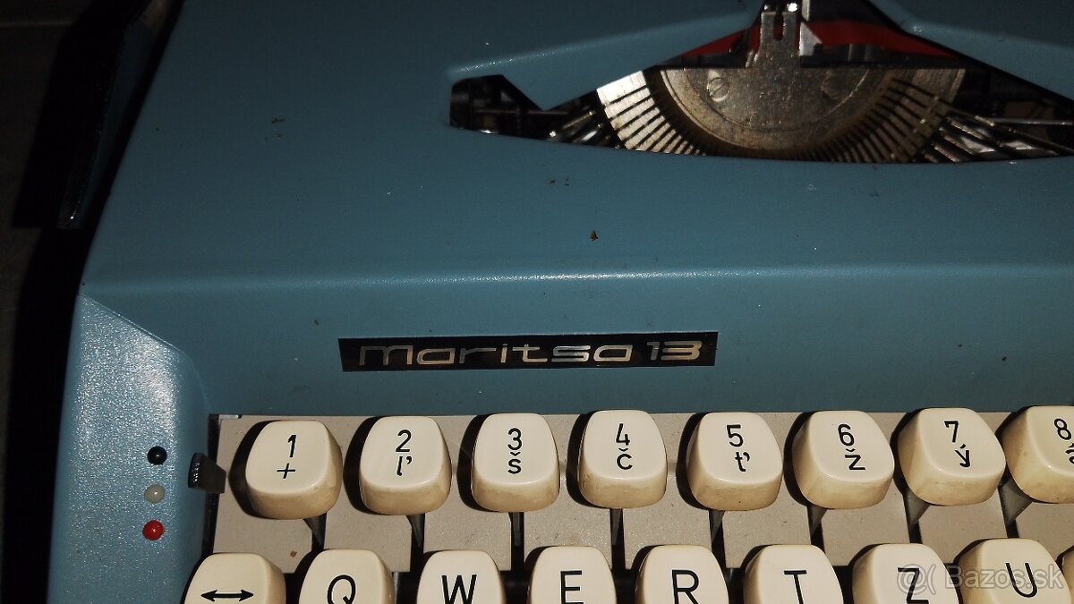 Starožitný písací stroj Maritsa 13 / SK - 9