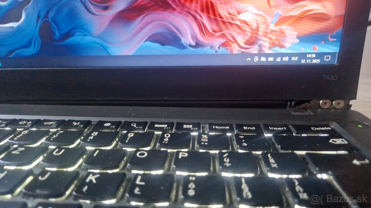ThinkPad T440 funkcny - 4GB,320GB,WIN10, na nahradne diely - 9