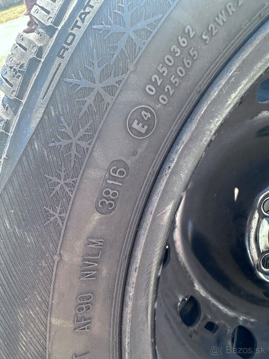 Zimna sada diskov 185/60R15XL 5X100 - 9