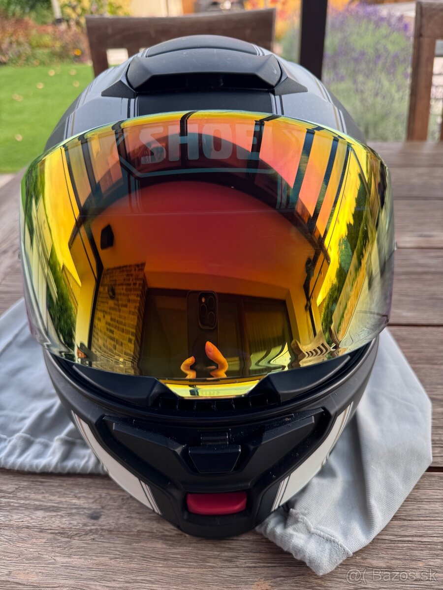 Shoei Neotec 3 Satori + interkom SLR 3 - 9