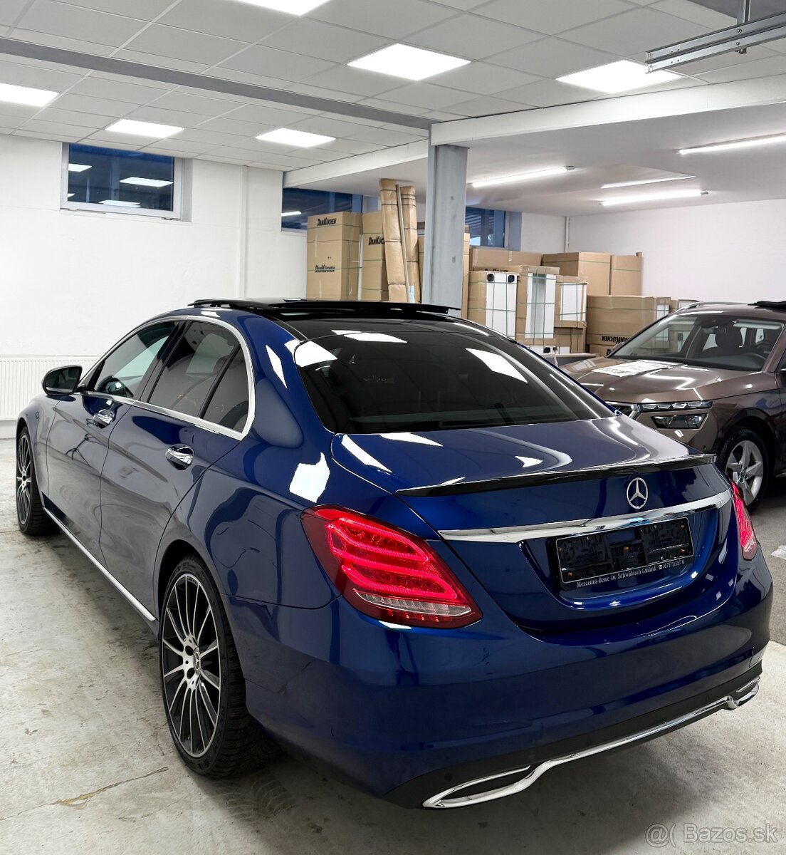 Mercedes C220d 125Kw Bluetec Avantgarde Full Led/Panorama/ - 9