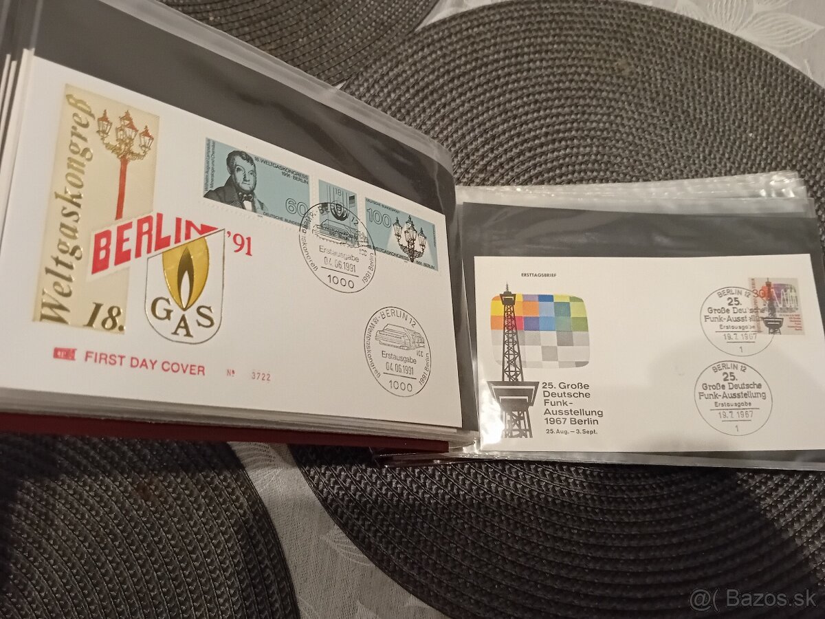 Album FDC Bundespost Berlín - 9