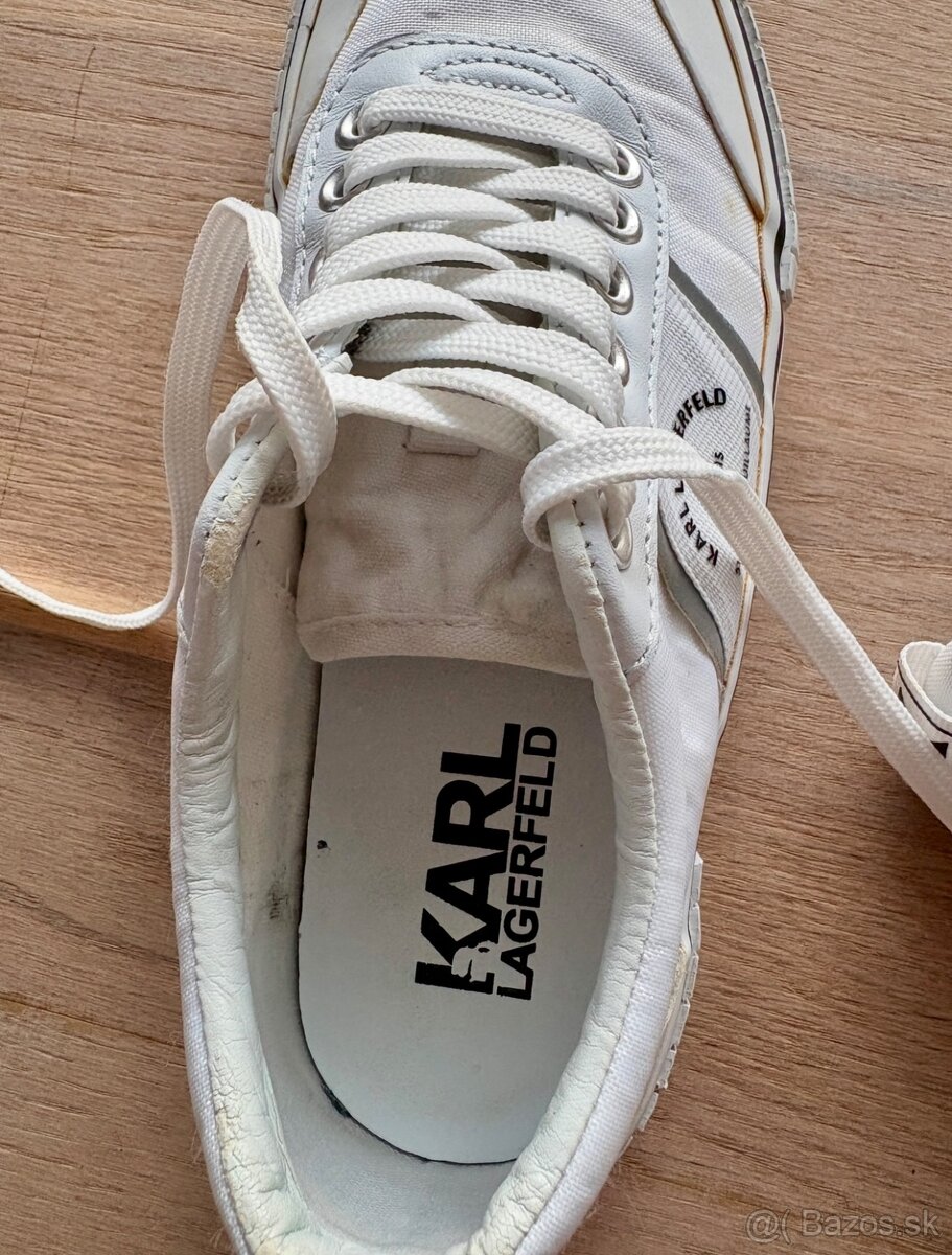 Dámske látkové tenisky veľkosť 36, zn. Karl Lagerfeld - 9