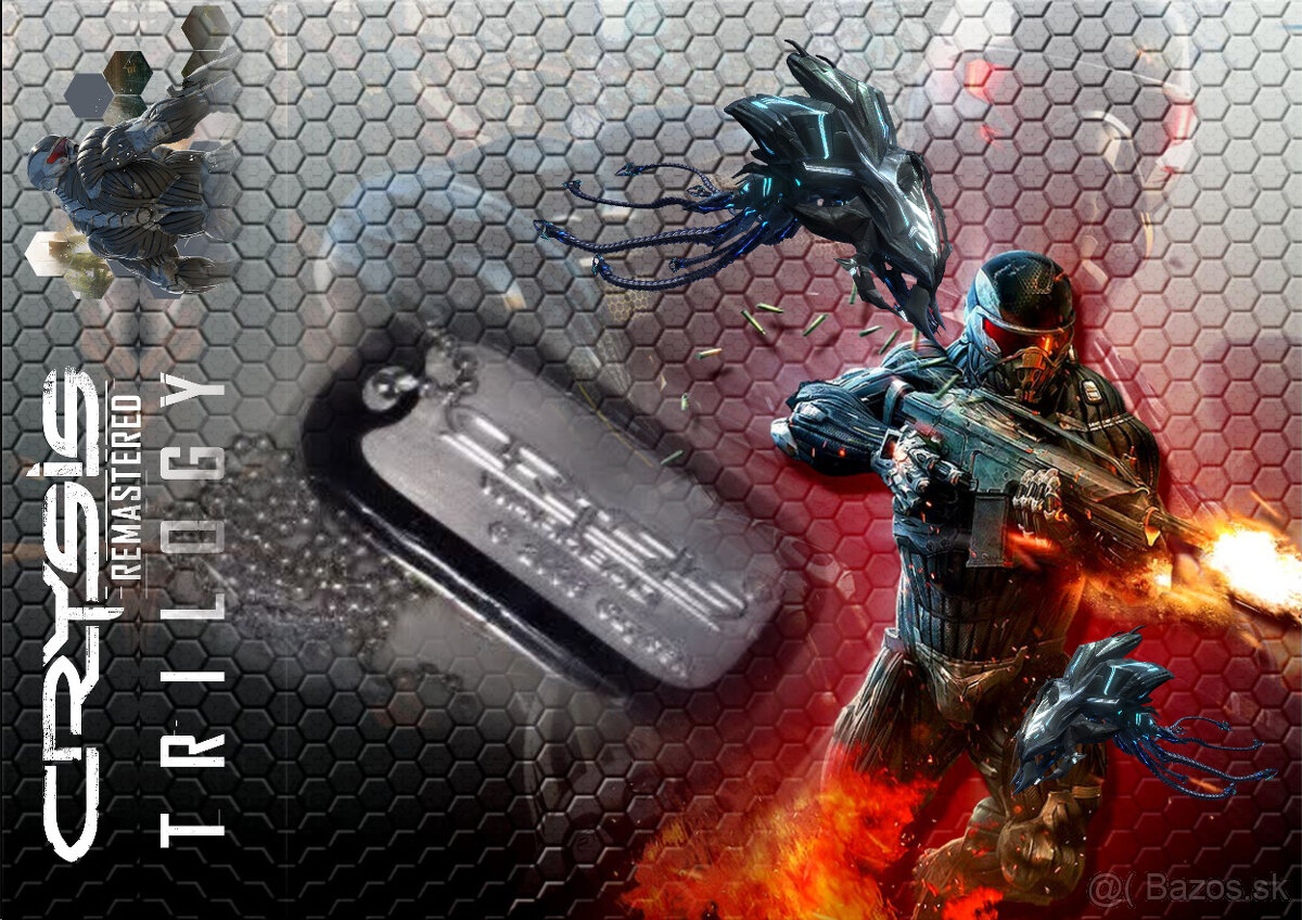 CRYSIS REMASTRED trilogy PS4 + FIGURE ALCATRAZ 2 LED - 9