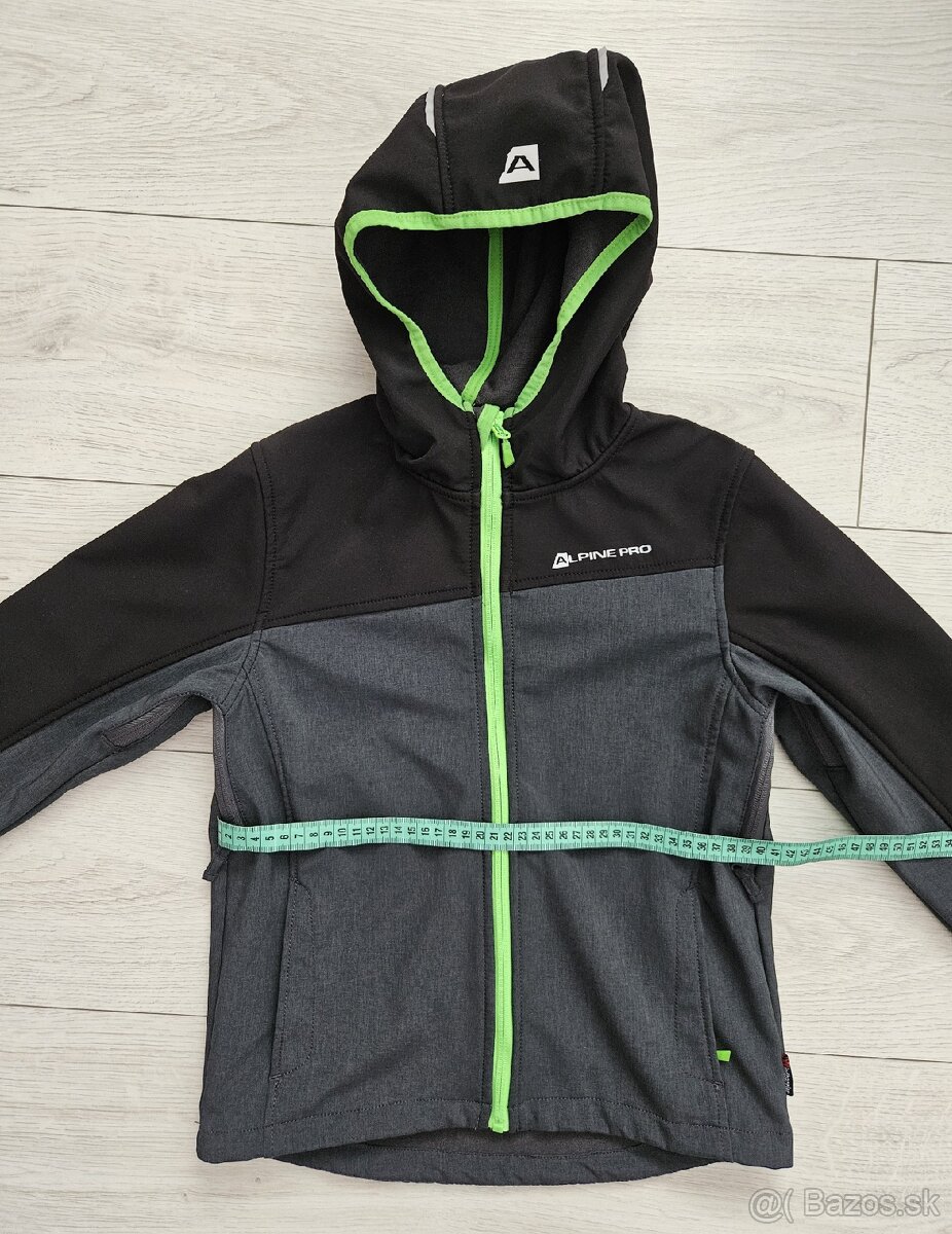 Alpine Pro softshellová bunda veľ.140-146 - 9