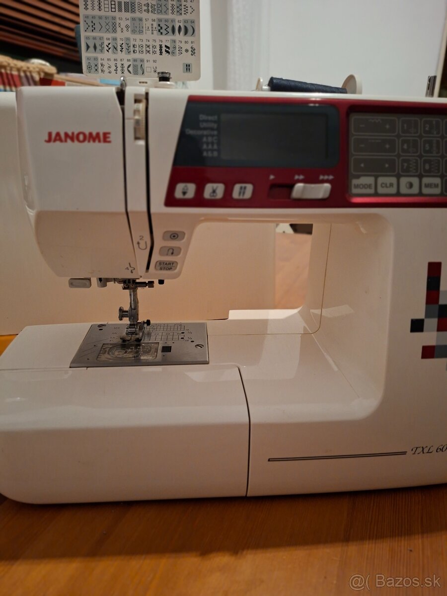 Šijací stroj JANOME 607txl - 9