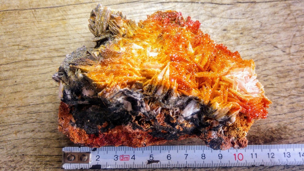 ✨ Minerál Vanadinit (547 g), Maroko - 9