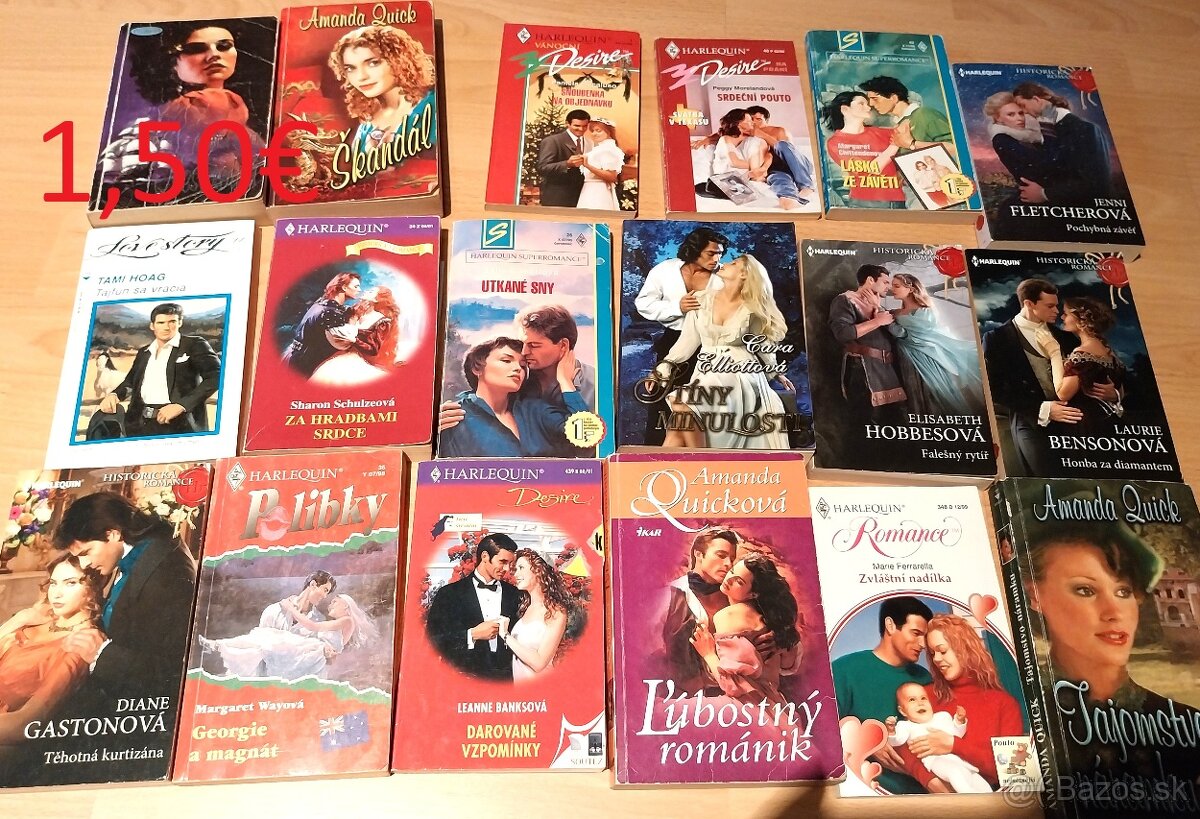 Knihy - Lovestory, Harlequin, Amanda Qiuck, Detektívky - 9