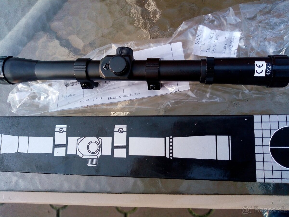 Vzduchovka raže 4,5mm - 5,5mm - 9