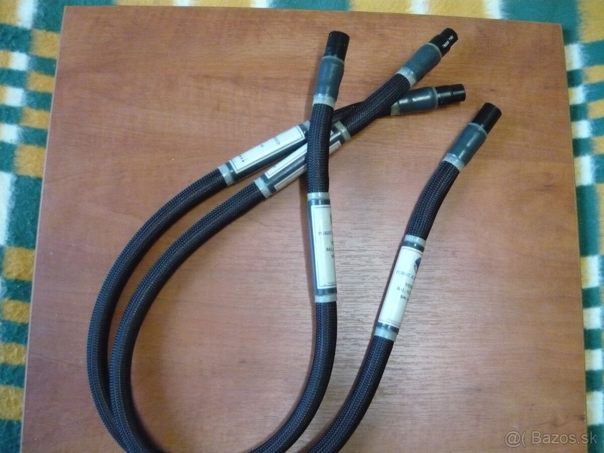 HIGH END , kábel XLR , 1m dlhý PAD - 9