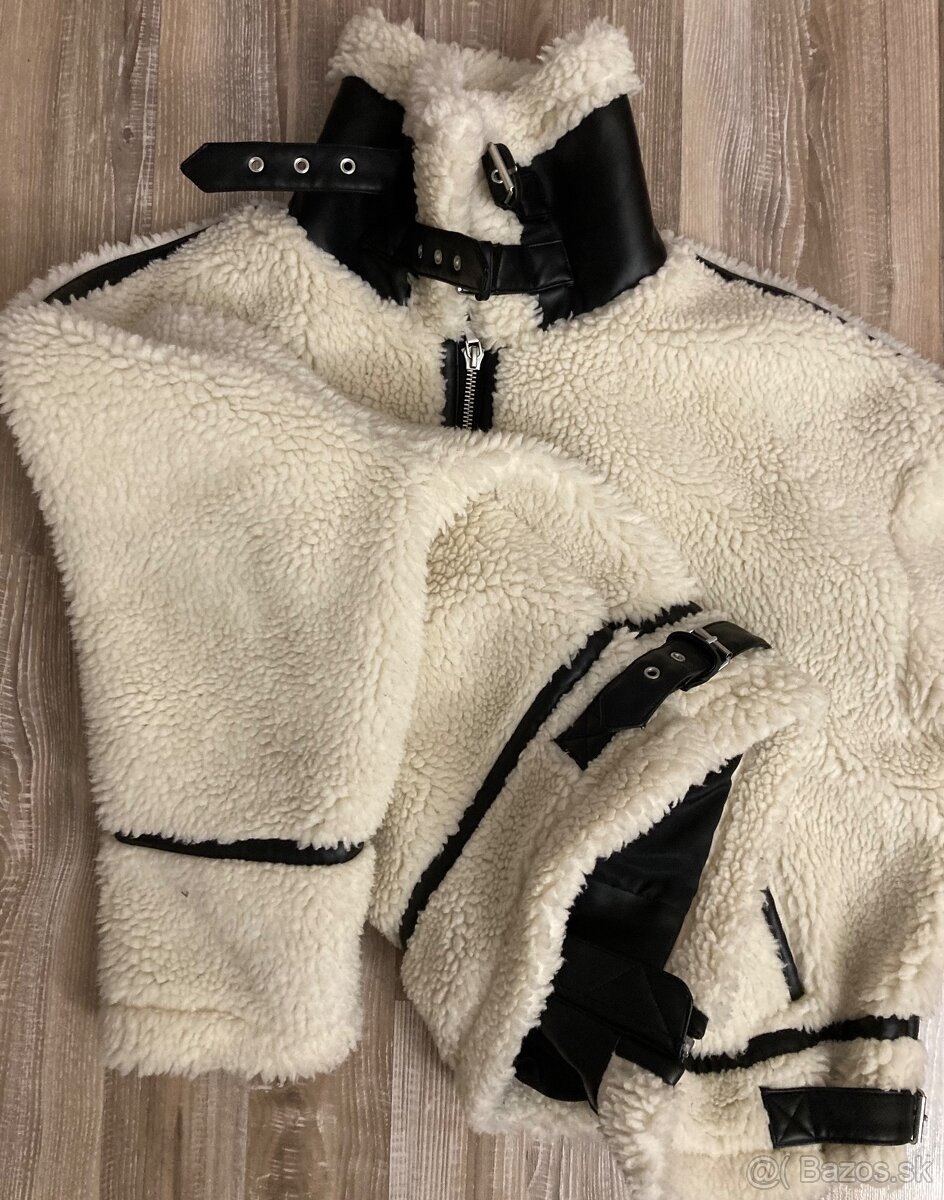 Zimná kožušinová bunda/kožúšok - 9