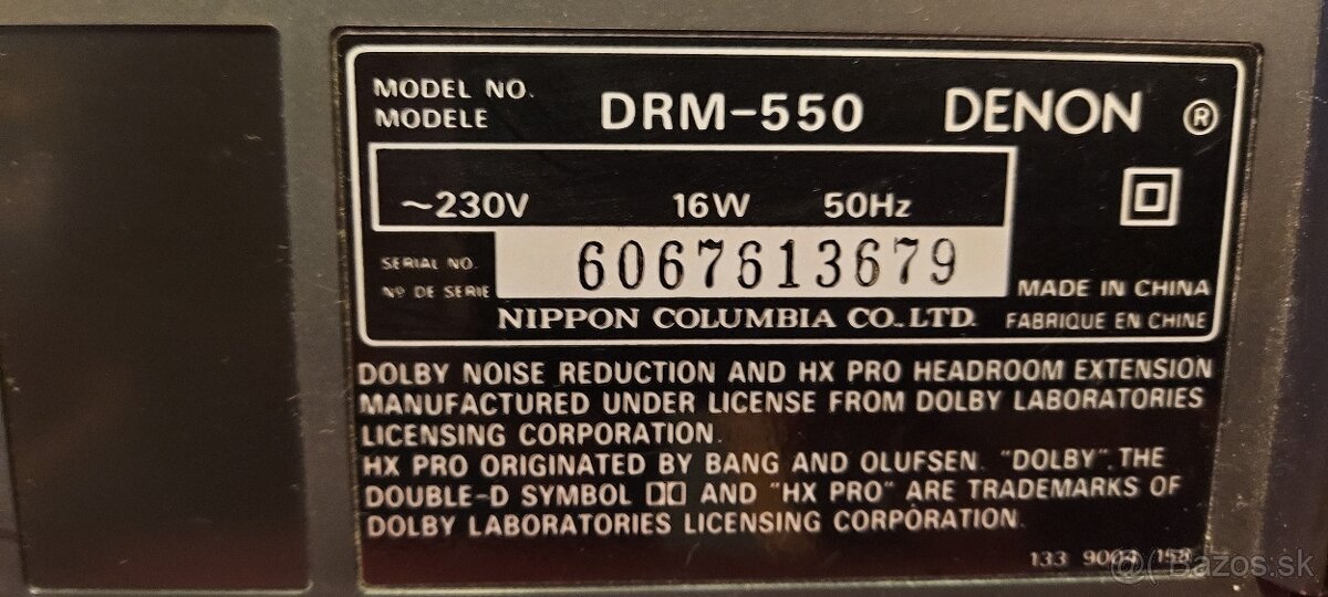 Predám decky Denon a Telefunken - 9