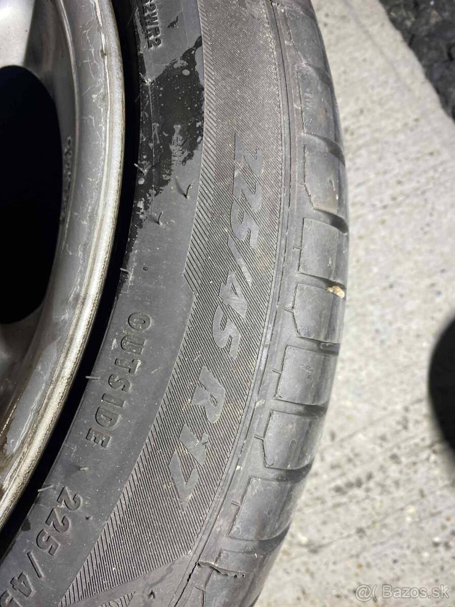 Letne kolesa 5x100 r17 225/45 r17 dot2025 - 9