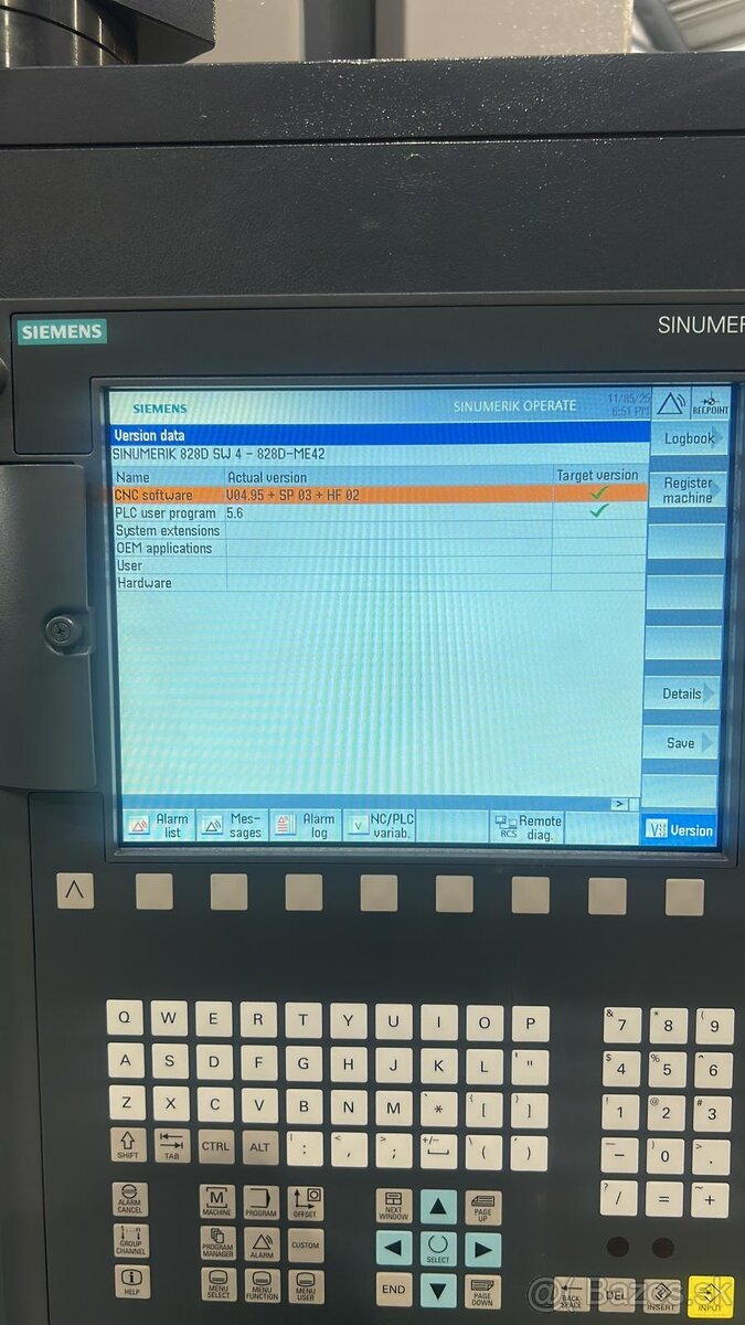 Vertikální obráběcí centrum GM-V855 SLEVA poslední model - 9