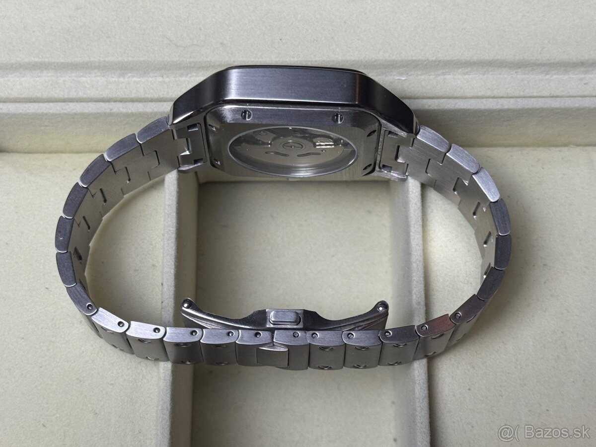 Seiko Custom Mod Watch Hodinky Santos Biele - 9