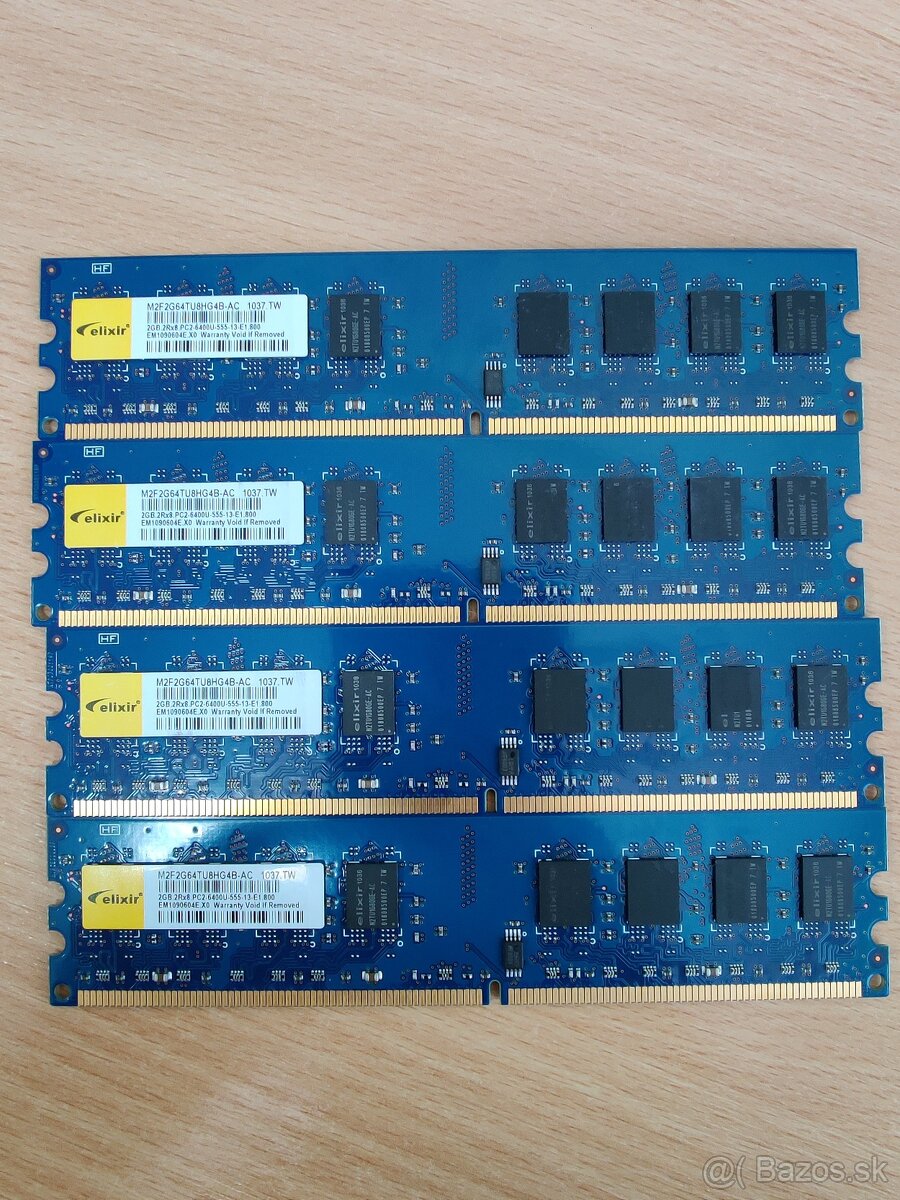 Rôzne DDR2 a DDR3 RAM - 9