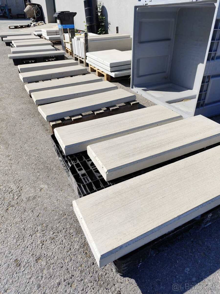 levitujuce schody, velkoformatova dlazba, betonove schody - 9