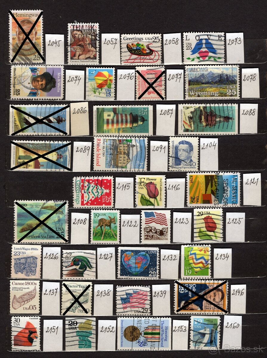 B USA (à 0,10 €) - 9