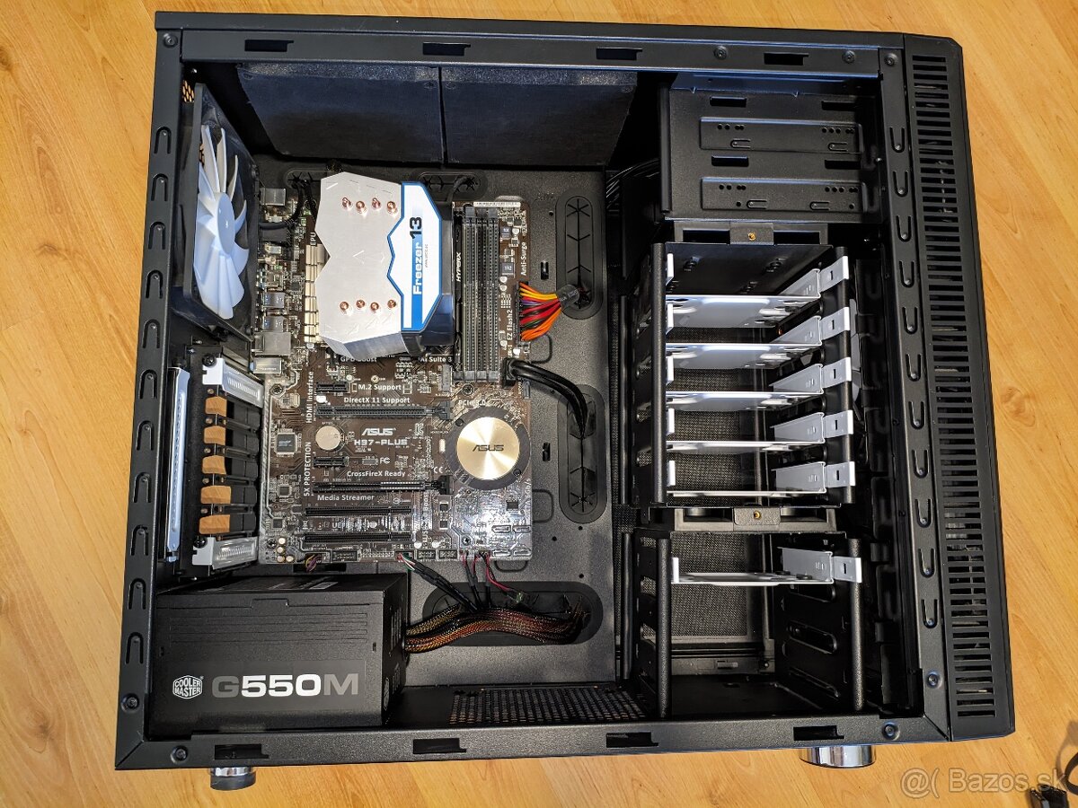 Tichá PC zostava i5 / 8GB / Fractal Define R4 - 9