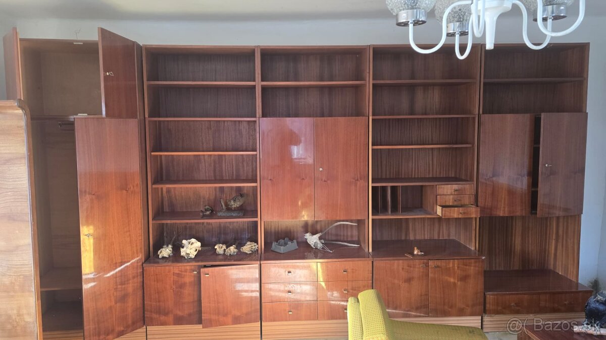 Skrine, Obyvacia stena + STOL - 9