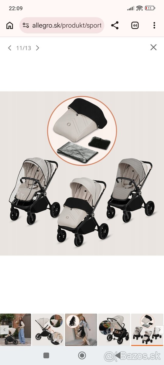 Športový kočík lionelo mika plus - 9