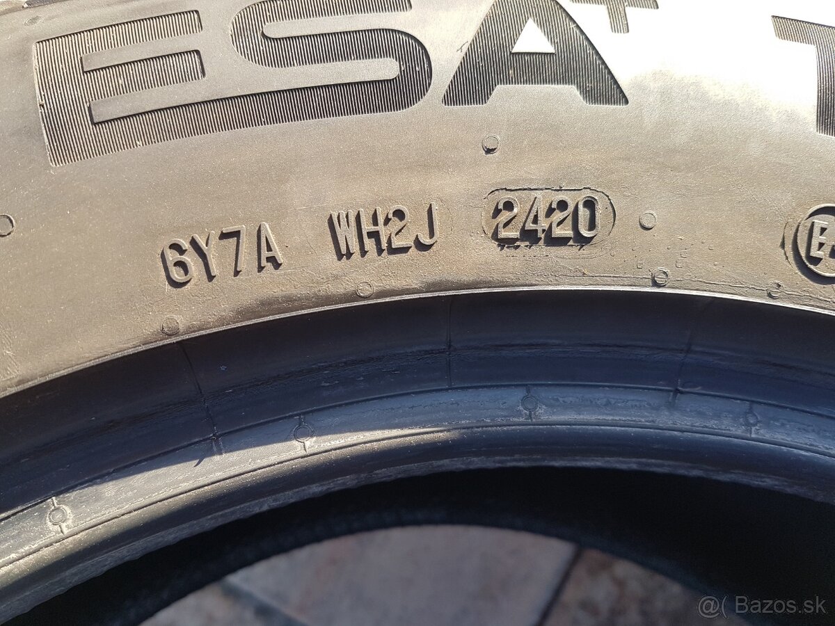 235/55 r17 zimné pneumatiky 2ks Esa+Tecar DOT2020 - 9