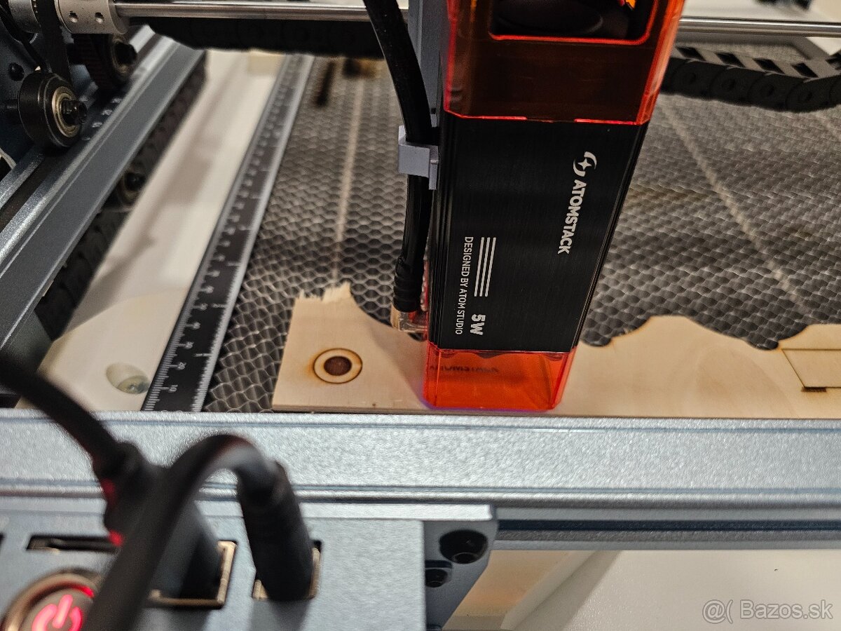 Laserova gravirka - Atomstack A5 V2 + vostina + air assist - 9