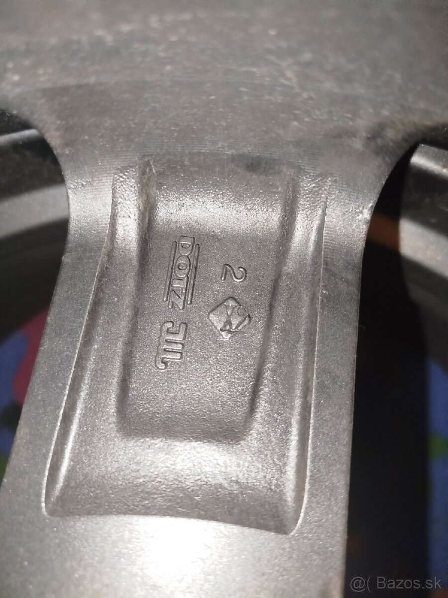 Alu disky DOTZ 17" + letné pneumatiky Bridgestone - 9