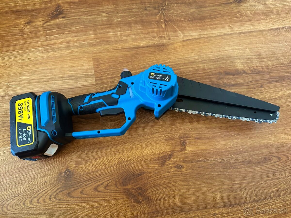 AKU bezuhlíková reťazová píla s mazaním 2x 20 lišta 3x reťaz - 9