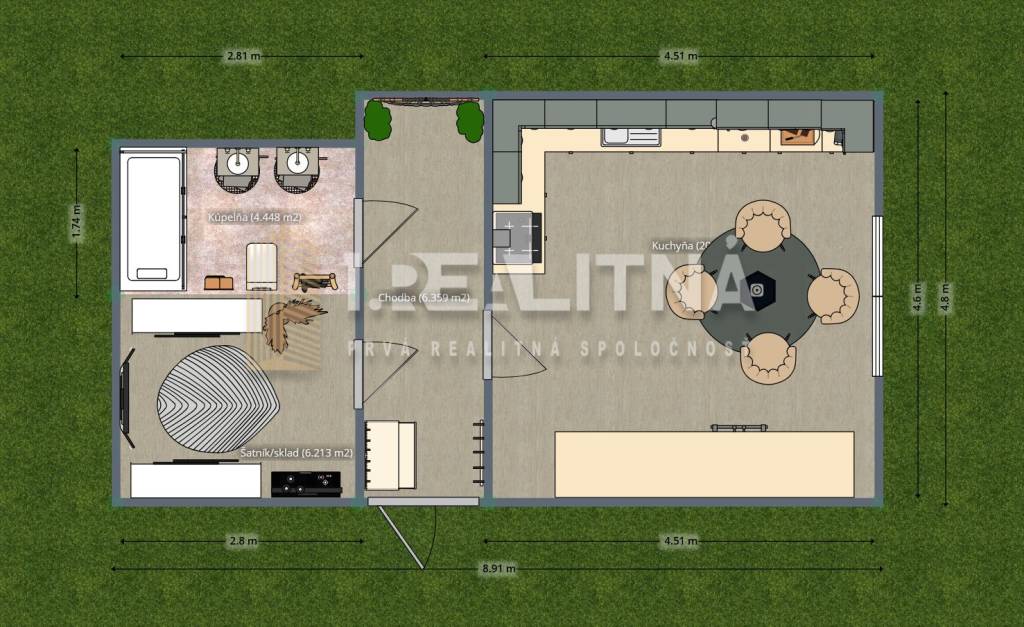 RODINNÝ DOM NA REKONŠTRUKCIU PODĽA VLASTNÝCH PREDSTÁV, PONI - 9