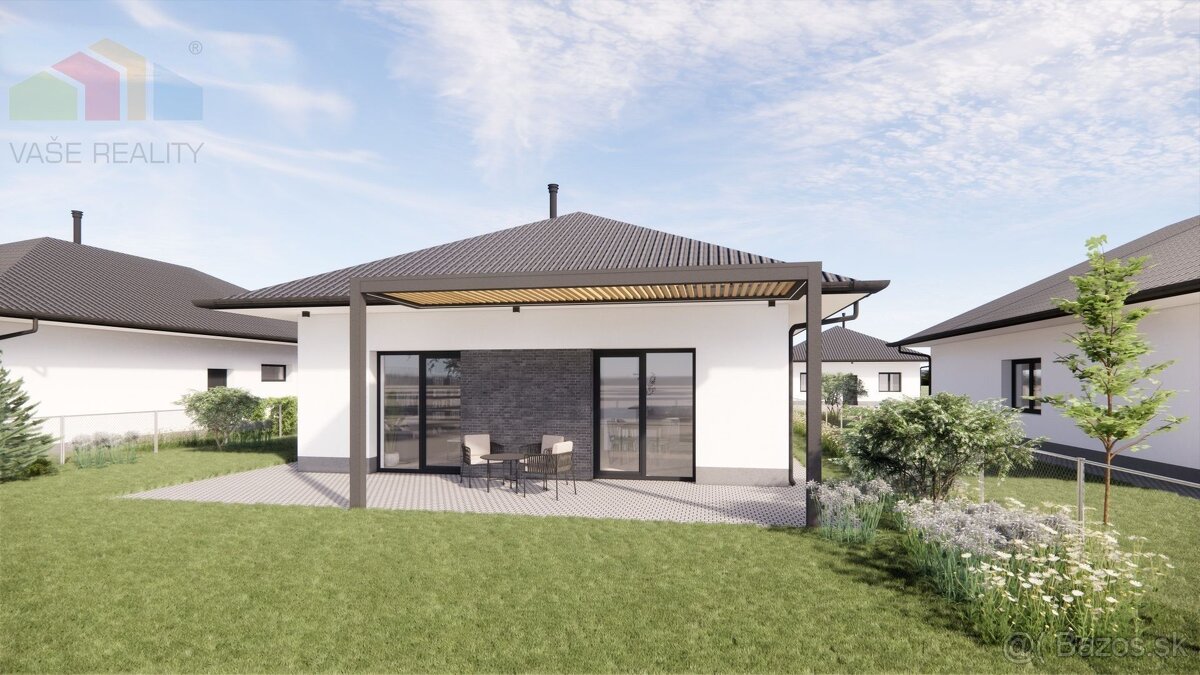 SKVELÁ CENA NOVOSTAVBA 100 M2 BUNGALOV 4+1 TYP 1 S POTOKO - 9