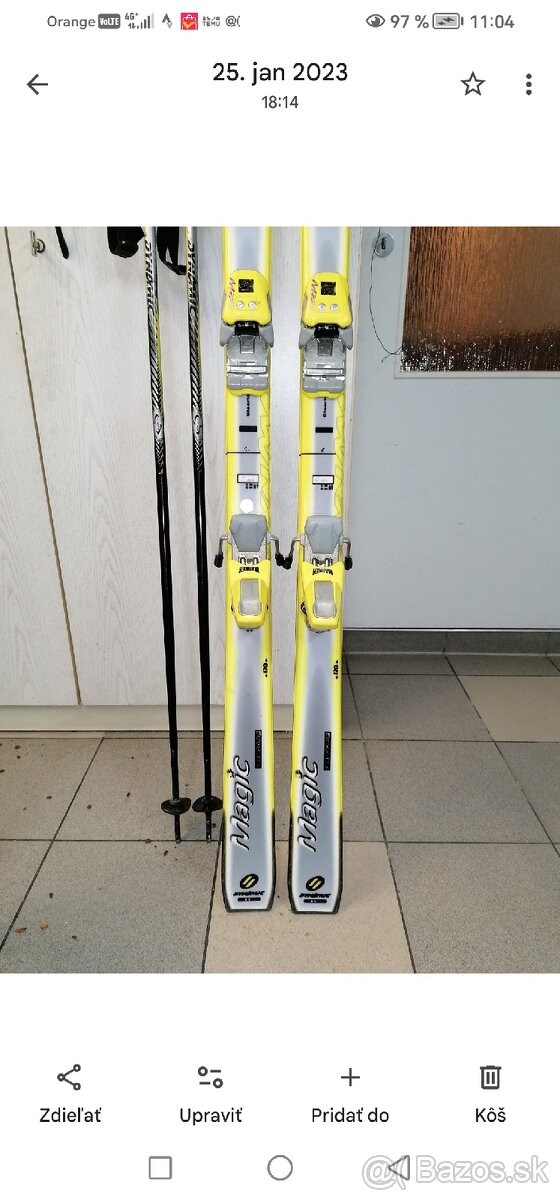 Lyže 170cm,ako nové - 9