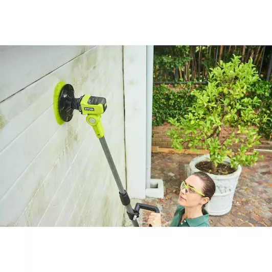 Ryobi 18V ONE+ Aku teleskopická kefa + 2x batéria - 9