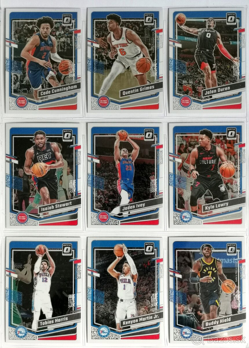 Kartičky NBA - Donruss Optic 23-24 - 9