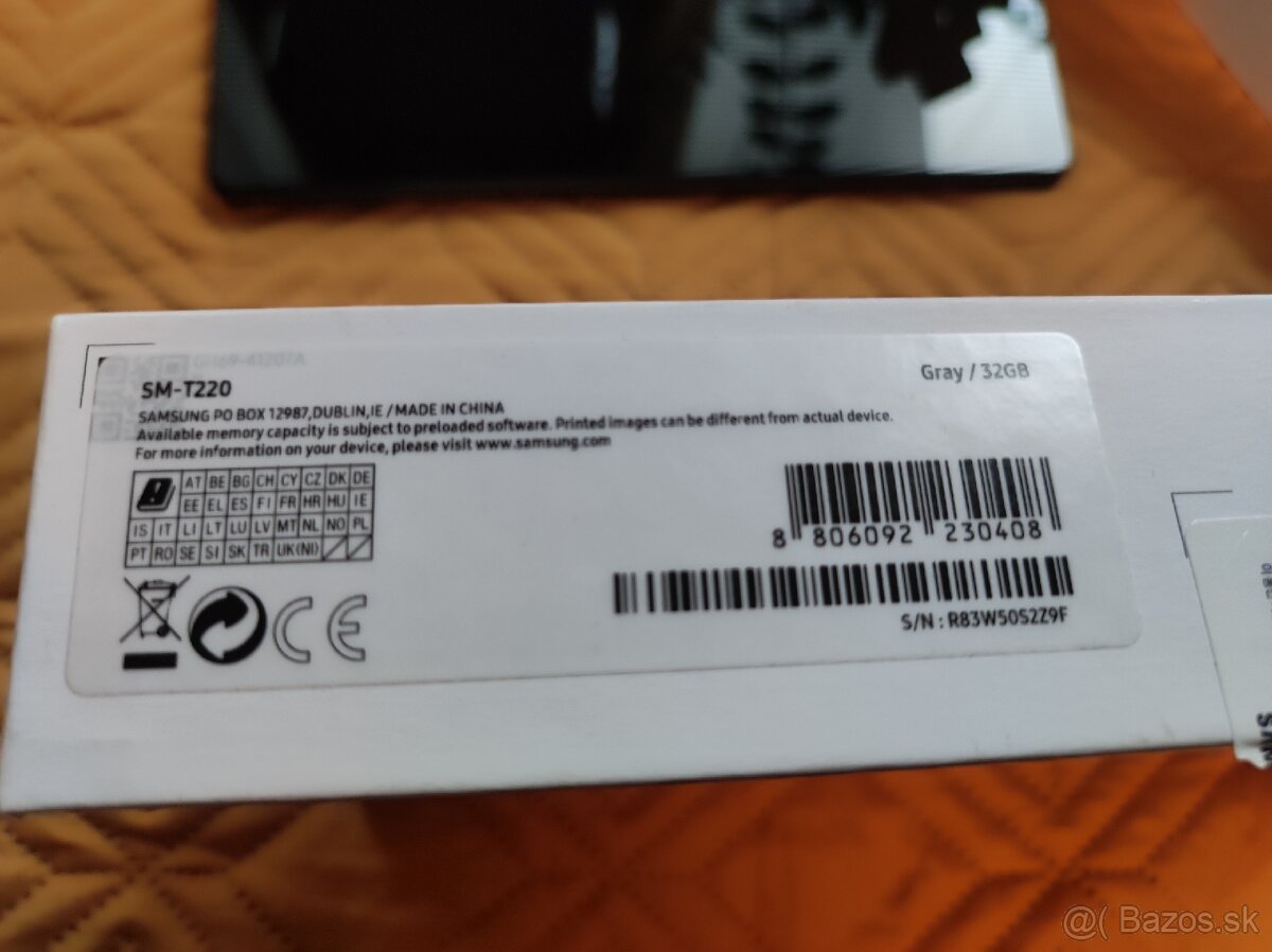 Tablet Samsung Galaxy Tab A7 Lite - 9