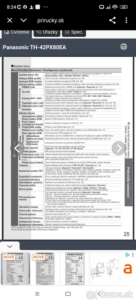 Plazma Panasonic Viera - 9
