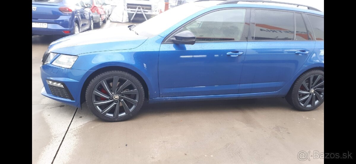 Octavia zimné pneu +alu disky - 9