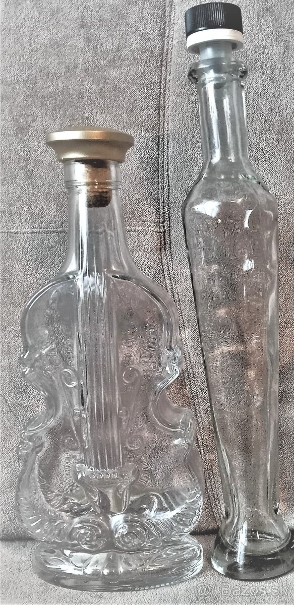 Zaujímavé fľašky, poháre. - 9