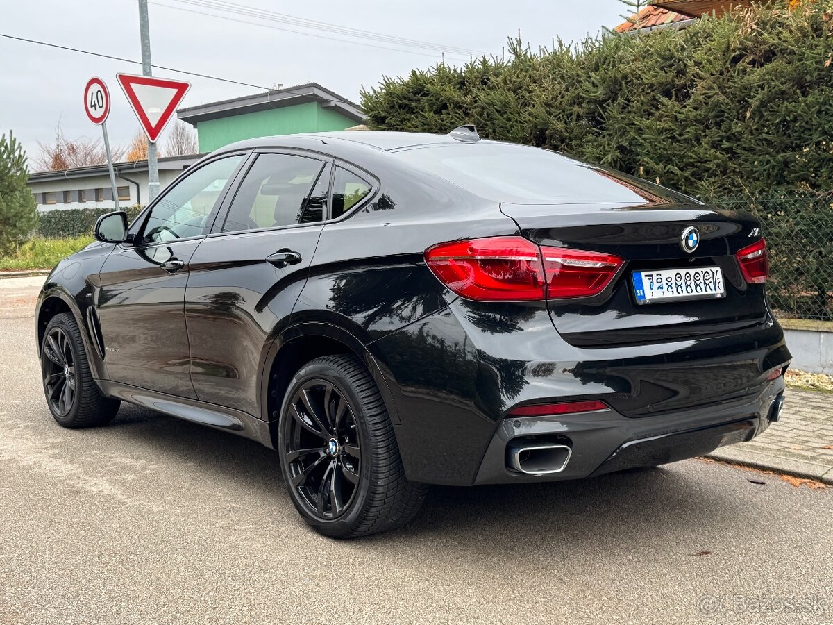 BMW X6 F16 40d xDrive M-packet INDIVIDUAL Black Optic packet - 9
