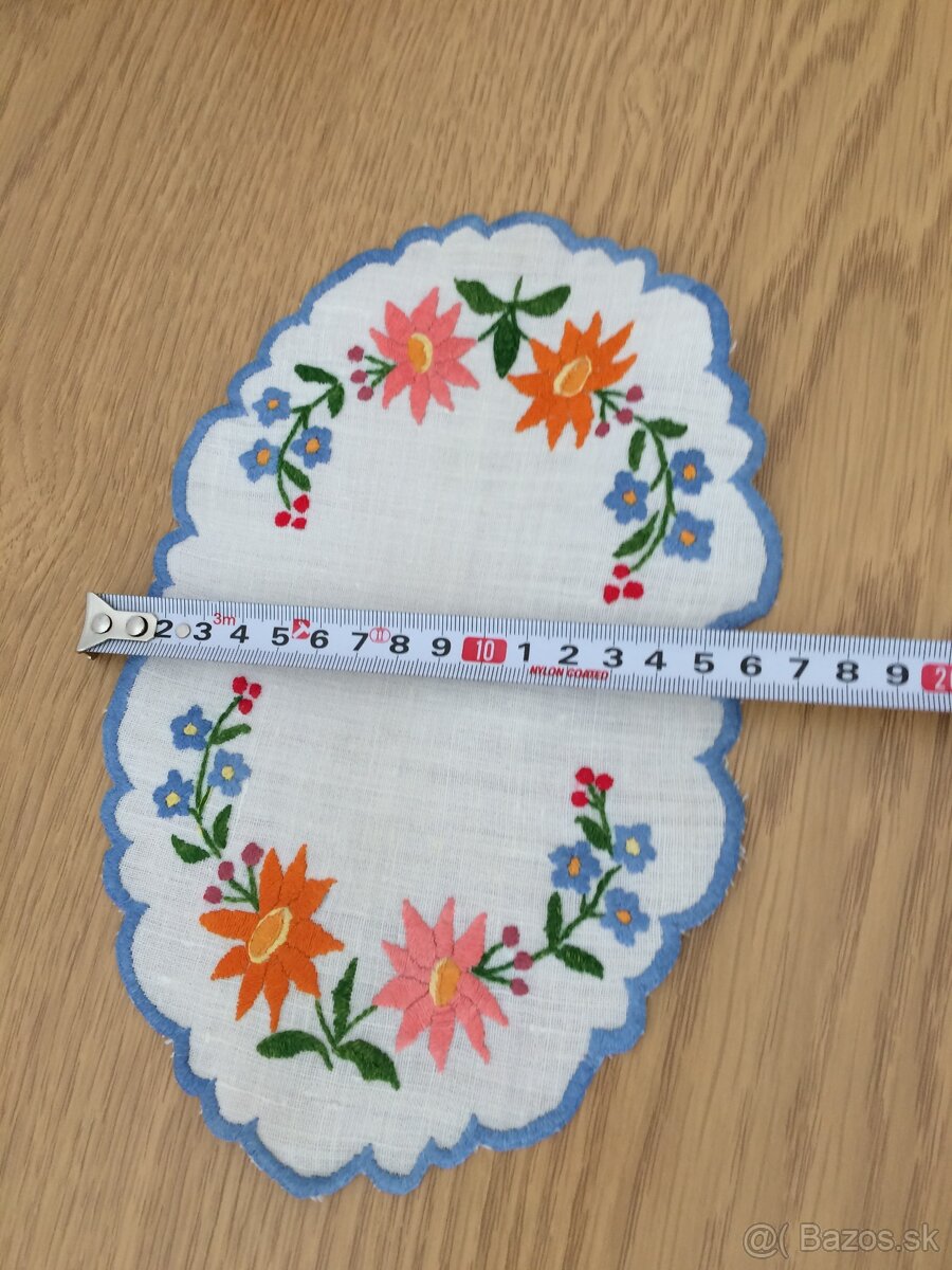 Ručné vyšívané dečky viac kusov a rozmerov - 9