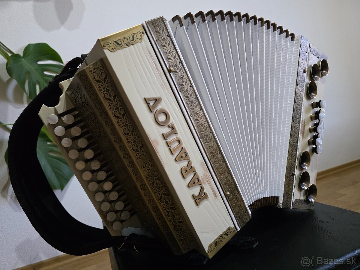 Heligónka Karalulov 2rad. CF,nová - 9