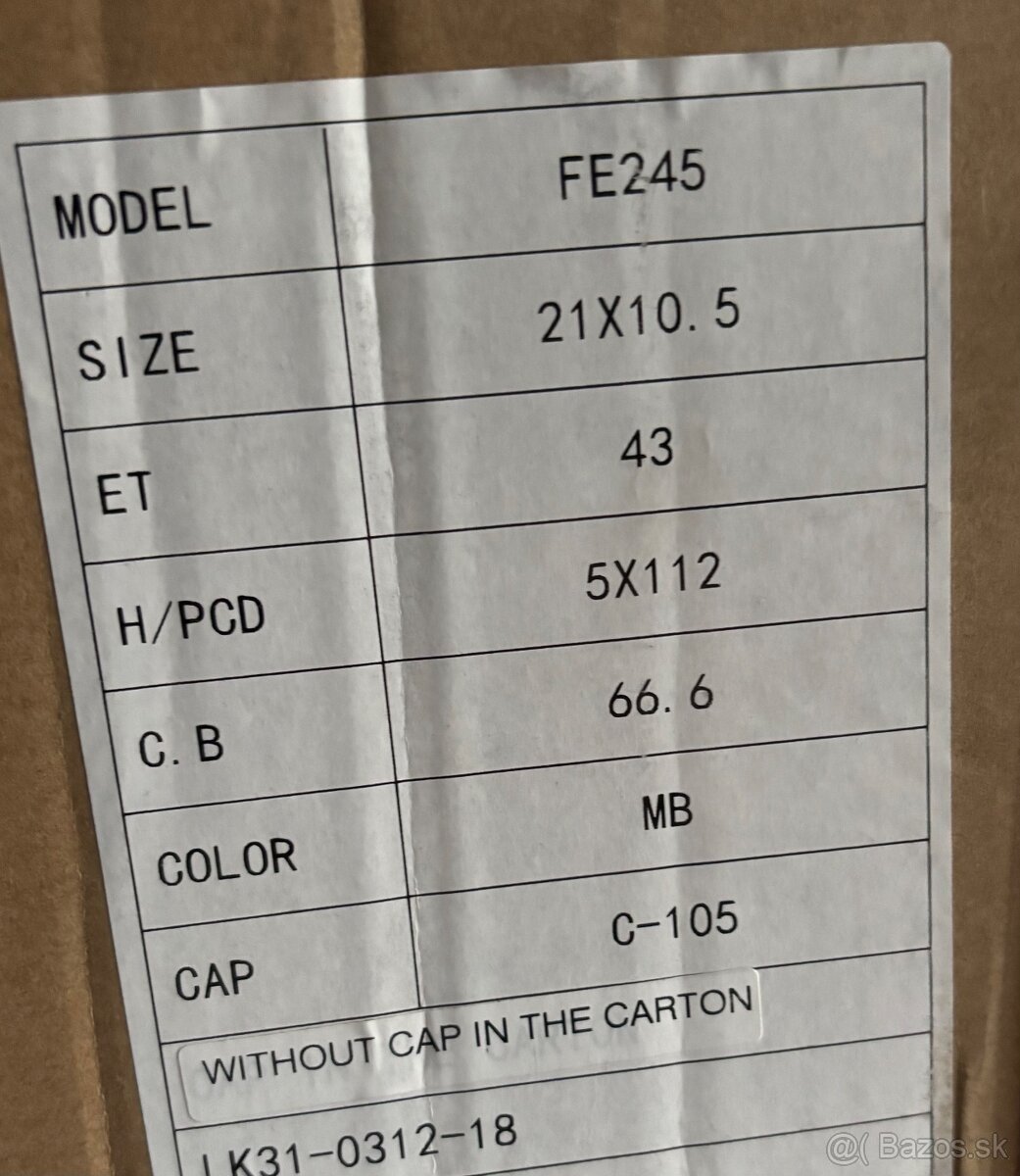 NOVE BMW X7, X5, X6 R21 disky - 9